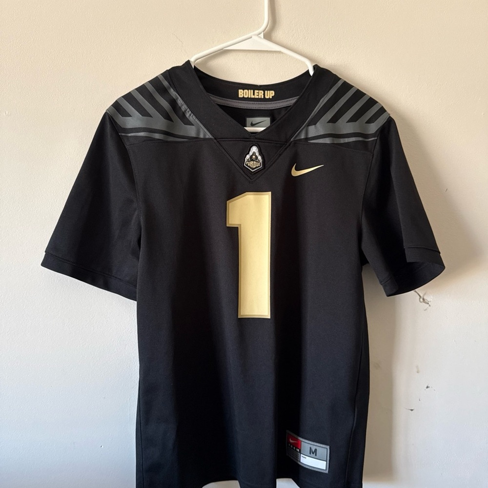 Nike Black Team Label Shirt - Picture 1 of 6